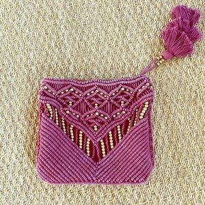 Cleobella Sevigny Clutch in Wine